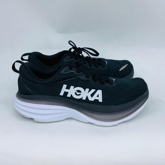 Hoka One One | Shoes | Hoka Mens Bondi 8 Whiteblack Mesh 